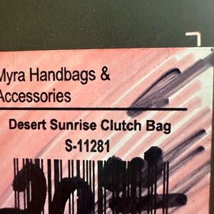 Myra Bag Desert Sunrise Clutch